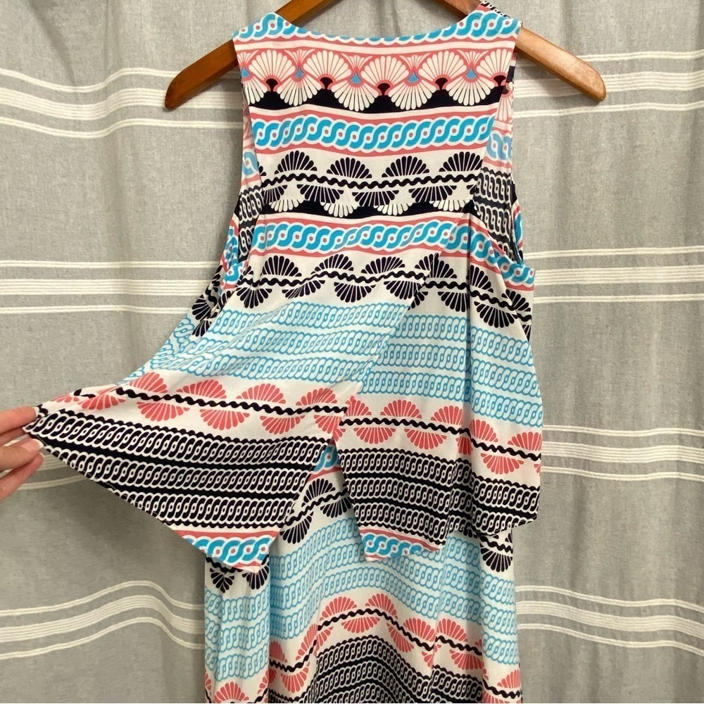 CROWN & IVY / Weekend in Nantucket Sleeveless Dress Size 10 - Picture 6 of 11